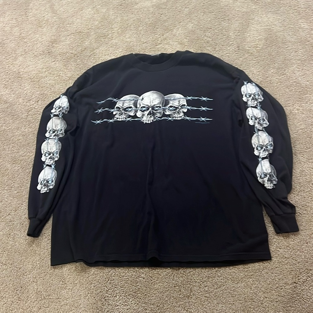 Black Skull Sweatshirt